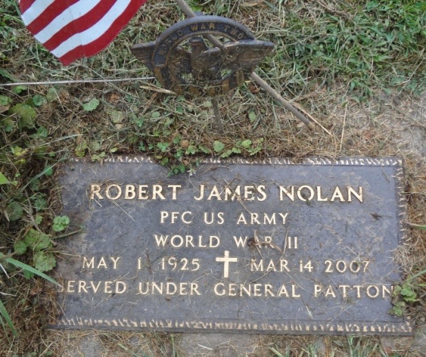 Robert James Nolan, DJC cousin grave baraboo WI